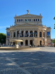 Obraz premium Old Opera or Alte Oper is the original opera house in Frankfurt am Main, Germany