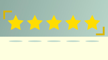 good feedback rating and positive customer review, mental health assessment, child wellness,world mental health day, think positive, compliment day concept. vector.