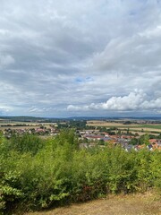 Friedland - Germany - Memorial - Tor zur Freiheit. Little village in the middle of the german countryside with forests, fields and meadows