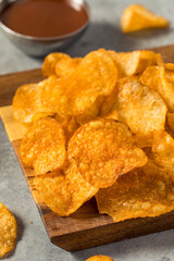 Crunchy Barbecue BBQ Potato Chips