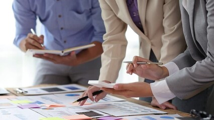 Brainstorming sessions with colleagues in the organization to analyze and plan new business projects. Business Strategy Analysis from the Company's Sales Development Marketing Department Report