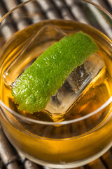 Boozy Cold Rum Old Fashioned