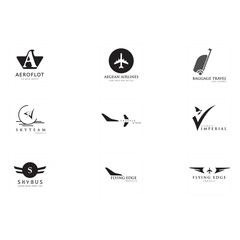 creative modern and typography logo design.