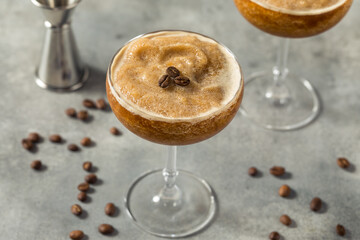 Boozy Frozen Espresso Martini Slushie Cocktail