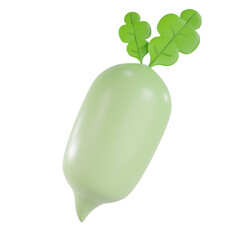 3d vegetables icon