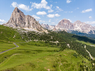 Vista delle Dolomiti Bellunesi