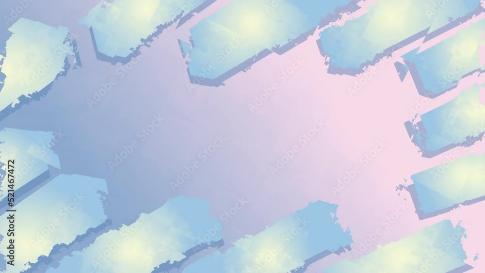 Poster 4k. abstract motion move glitch wiggle object rectangle.