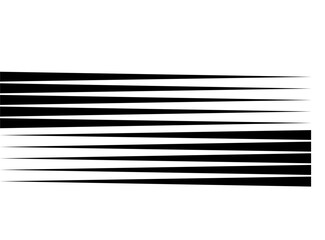 Black and white striped pattern of black lines on a white background. Design element. Vector illustration