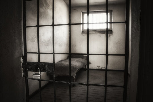 Gefängnis  - Beatiful Decay - Verlassener Ort - Urbex / Urbexing - Lost Place - Artwork - Creepy - High quality photo