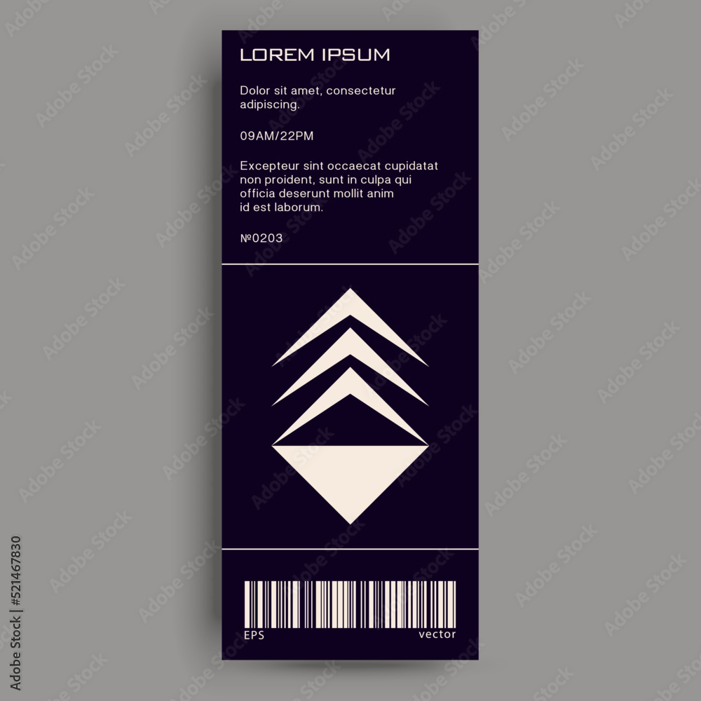 Poster brutalist poster design template layout with bold typography and brutal vector pattern with abstract