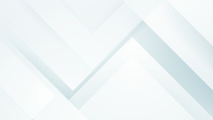 Abstract white geometric shape with futuristic concept background. White texture background