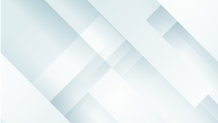 Abstract white geometric shape with futuristic concept background. White texture background