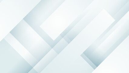 Abstract white geometric shape with futuristic concept background. White texture background