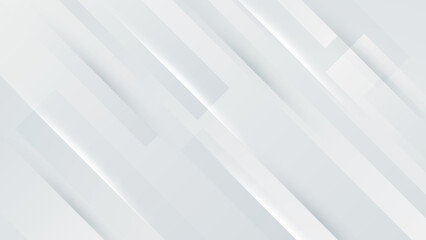 Obraz premium White abstract background. White grey gray abstract modern background design. Designed for poster, template on web, backdrop, banner, social media template, app background, business presentation.