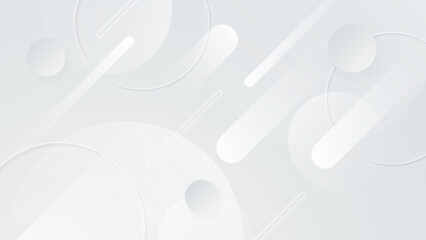 White abstract background. White grey gray abstract modern background design. Designed for poster, template on web, backdrop, banner, social media template, app background, business presentation.