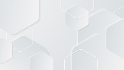 White abstract background. White grey gray abstract modern background design. Designed for poster, template on web, backdrop, banner, social media template, app background, business presentation.
