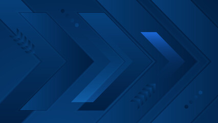 Abstract blue background poster with dynamic lights. Technology network vector illustration.