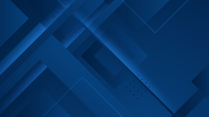 Abstract blue background poster with dynamic lights. Technology network vector illustration.