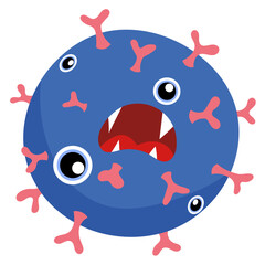 MEASLES VIRUS Sticker