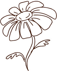 Mushroom stickers insects snail forest hand drawn set of separate elements cute cartoon coloring doodle