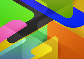 Colourful abstract background. Modern abstract covers, minimal covers design. Colorful geometric background, vector illustration.