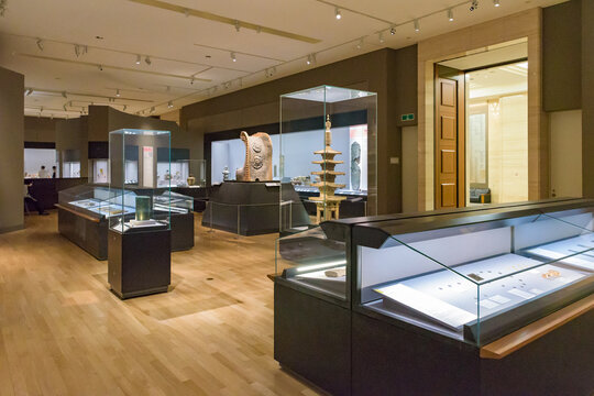 TOKYO, JAPAN - JUL 20, 2022: The Tokyo National Museum (Tokyo Kokuritsu Hakubutsukan) or TNM is an art museum in the Ueno Park in the Taito ward of Tokyo, Japan.