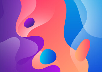 Colourful abstract background. Modern abstract covers, minimal covers design. Colorful geometric background, vector illustration.