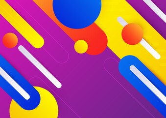 Colourful abstract background. Modern abstract covers, minimal covers design. Colorful geometric background, vector illustration.