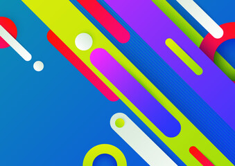 Colourful abstract background. Modern abstract covers, minimal covers design. Colorful geometric background, vector illustration.