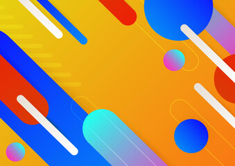 Colourful abstract background. Modern abstract covers, minimal covers design. Colorful geometric background, vector illustration.