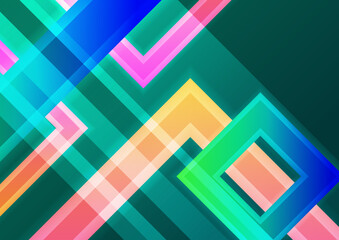 Colourful abstract background. Modern abstract covers, minimal covers design. Colorful geometric background, vector illustration.