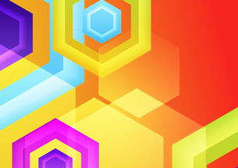 Colourful abstract background. Modern abstract covers, minimal covers design. Colorful geometric background, vector illustration.