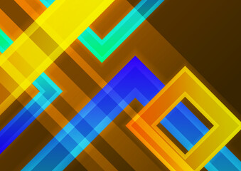 Colourful abstract background. Modern abstract covers, minimal covers design. Colorful geometric background, vector illustration.