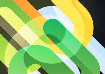 Colourful abstract background. Modern abstract covers, minimal covers design. Colorful geometric background, vector illustration.