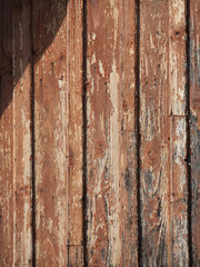 Old wooden texture, wall background, fence.