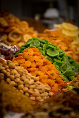 Photo d'épices du marché du vieux Dubaï.