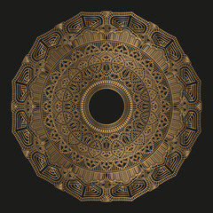 Mandala Islamic Style Luxury arabesque pattern. Ramadan Style Decorative mandala. Mandala for print, poster, cover, brochure, flyer, banner