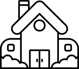 Retirement Home Icon