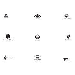 creative modern and typography logo design.