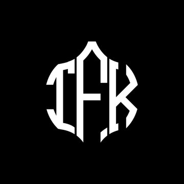 TFK letter logo. TFK best black background vector image. TFK Monogram logo design for entrepreneur and business.
