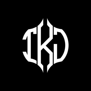 TKJ letter logo. TKJ best black background vector image. TKJ Monogram logo design for entrepreneur and business.
