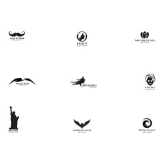 creative modern and typography logo design.