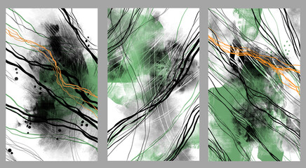 Abstract image for printing - digital painting © neurostructure