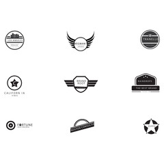 creative modern and typography logo design.