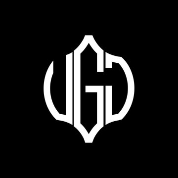 VGJ letter logo. VGJ best black background vector image. VGJ Monogram logo design for entrepreneur and business.
