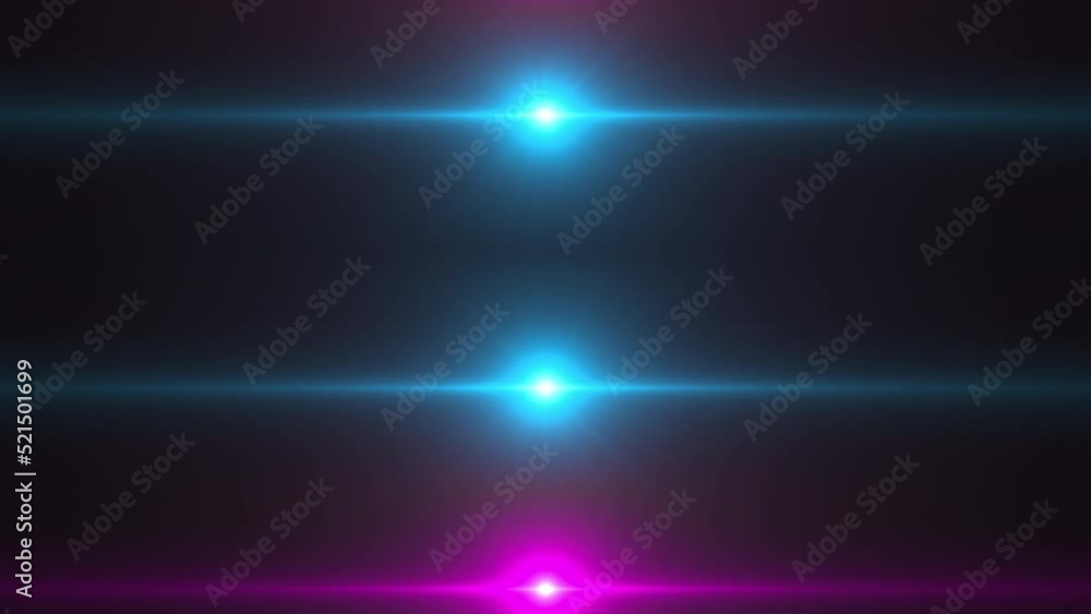 Poster fractal rays with glowing impulse lights. computer generated 3d render