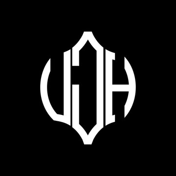 VJH letter logo. VJH best black background vector image. VJH Monogram logo design for entrepreneur and business.
