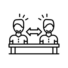 Mediator icon design