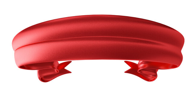 Faixa 3d isolada para adicionar texto