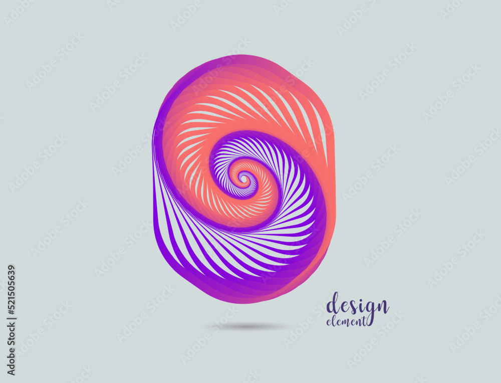 Aufkleber abstract modern colorful background element design. dynamic color flow vector illustration use for b